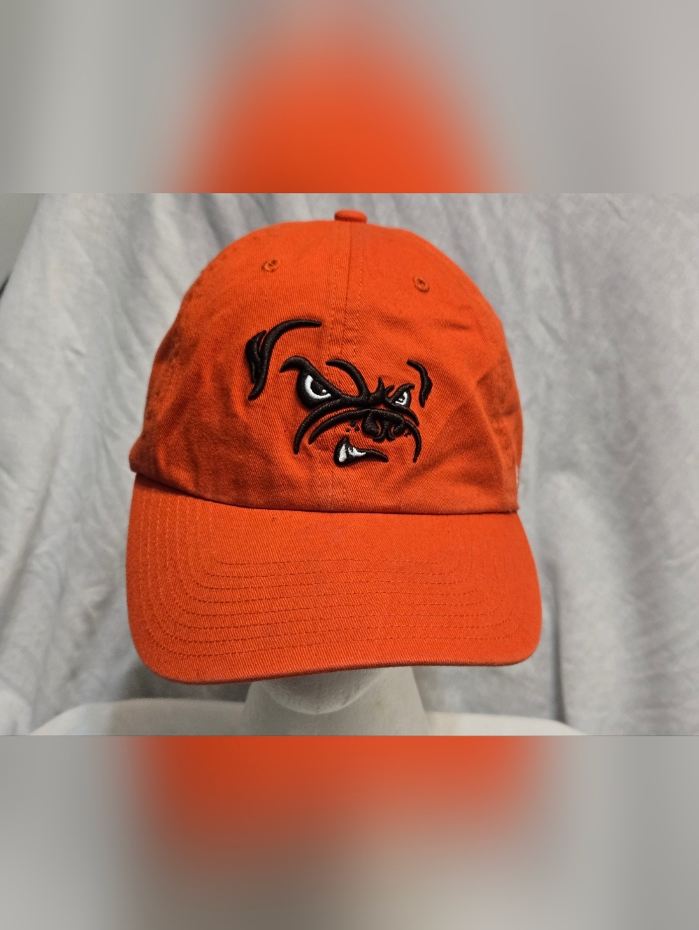 Cleveland Browns NFL '47 Brand Throwback Orange Clean Up Adjustable Hat